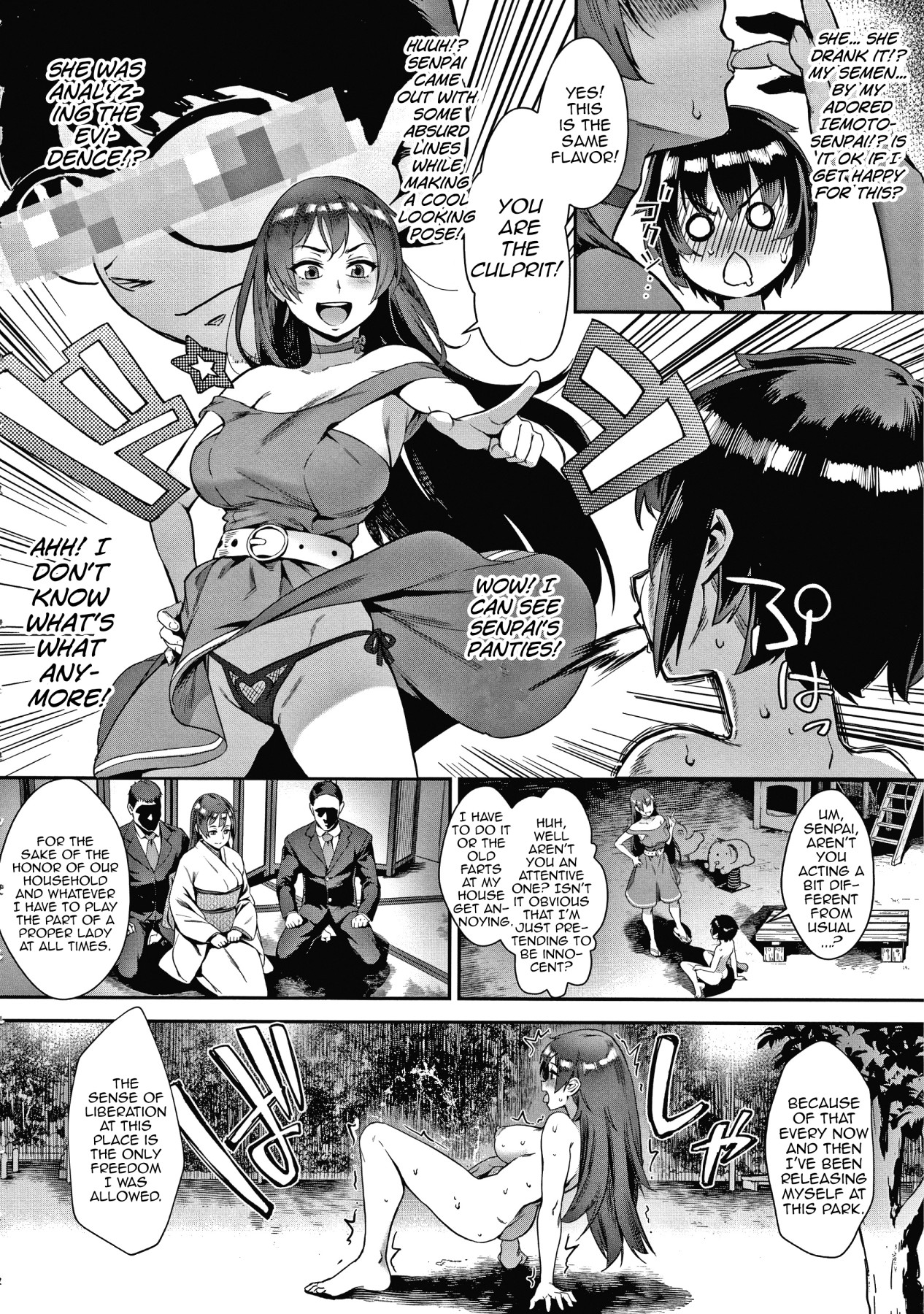 Hentai Manga Comic-Let's Do It Outside! It'll Be our Secret-Read-6